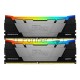 Оперативная память Kingston DDR4 2x32GB 3600MHz KF436C18RB2AK2/64 Fury Renegade RGB RTL Gaming PC4-28800 CL18 DIMM 288-pin 1.35В dual rank с радиатором Ret