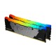 Оперативная память Kingston DDR4 2x32GB 3600MHz KF436C18RB2AK2/64 Fury Renegade RGB RTL Gaming PC4-28800 CL18 DIMM 288-pin 1.35В dual rank с радиатором Ret
