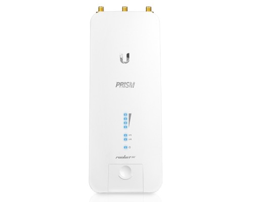 [Сетевое оборудование] UBIQUITI R2AC-PRISM Точка доступа Wi-Fi Ubiquiti Rocket 2AC Prism 2.4 ГГц, PtP/PtMP, airMAX ac, 2x RP-SMA