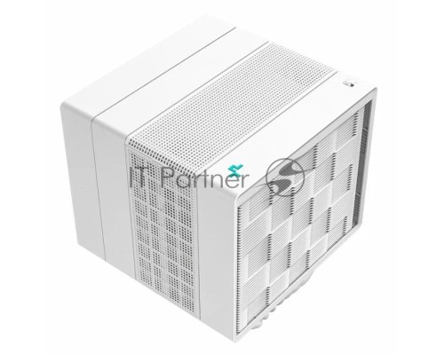 Кулер DEEPCOOL ASSASSIN IV WH LGA20XX/1700/1200/115X/AM5/AM4 (6шт/кор,TDP 280W, PWM, DUAL FAN 140mm + 120mm, DUAL Heatsink, 7 Heatpipe, Copper Base, белый) RET