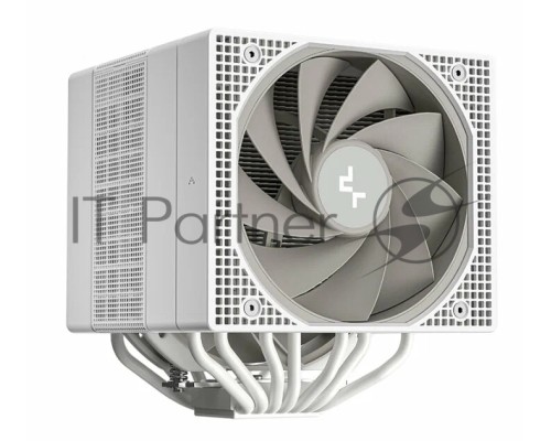 Кулер DEEPCOOL ASSASSIN IV WH LGA20XX/1700/1200/115X/AM5/AM4 (6шт/кор,TDP 280W, PWM, DUAL FAN 140mm + 120mm, DUAL Heatsink, 7 Heatpipe, Copper Base, белый) RET