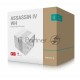 Кулер DEEPCOOL ASSASSIN IV WH LGA20XX/1700/1200/115X/AM5/AM4 (6шт/кор,TDP 280W, PWM, DUAL FAN 140mm + 120mm, DUAL Heatsink, 7 Heatpipe, Copper Base, белый) RET