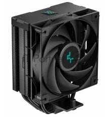 Кулер DEEPCOOL AG400 DIGITAL BK LGA1700/1200/115X/AM5/AM4 (9шт/кор, TDP 220W, PWM, Fan 120mm, 4 тепл. трубки, черный) RET