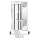 Кулер DEEPCOOL AG400 DIGITAL WH ARGB LGA1700/1200/115X/AM5/AM4 (9шт/кор, TDP 220W, PWM, ARGB Fan 120mm, 4 тепл. трубки, белый) RET