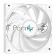 Кулер DEEPCOOL AG400 DIGITAL WH ARGB LGA1700/1200/115X/AM5/AM4 (9шт/кор, TDP 220W, PWM, ARGB Fan 120mm, 4 тепл. трубки, белый) RET