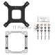 Кулер DEEPCOOL AG400 DIGITAL WH ARGB LGA1700/1200/115X/AM5/AM4 (9шт/кор, TDP 220W, PWM, ARGB Fan 120mm, 4 тепл. трубки, белый) RET