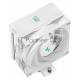 Кулер DEEPCOOL AG400 DIGITAL WH LGA1700/1200/115X/AM5/AM4 (9шт/кор, TDP 220W, PWM, Fan 120mm, 4 тепл. трубки, черный) RET