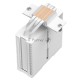 Кулер DEEPCOOL AG400 DIGITAL WH LGA1700/1200/115X/AM5/AM4 (9шт/кор, TDP 220W, PWM, Fan 120mm, 4 тепл. трубки, черный) RET