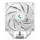 Кулер DEEPCOOL AG400 DIGITAL WH LGA1700/1200/115X/AM5/AM4 (9шт/кор, TDP 220W, PWM, Fan 120mm, 4 тепл. трубки, черный) RET