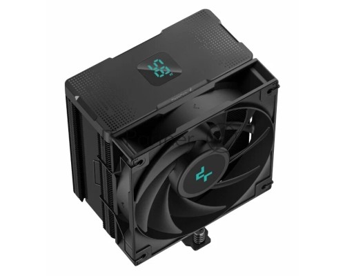 Кулер DEEPCOOL AG500 DIGITAL BK LGA1700/1200/115X/AM5/AM4 (12шт/кор, TDP 240W, PWM, Fan 120mm, 5 тепл. трубок) RET