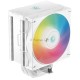 Кулер DEEPCOOL AG500 DIGITAL WH ARGB LGA1700/1200/115X/AM5/AM4 (9шт/кор, TDP 240W, PWM, ARGB Fan 120mm, 5 тепл. трубок, белый) RET