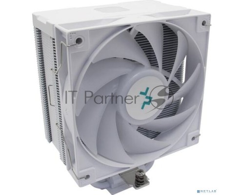 Кулер DEEPCOOL AG500 DIGITAL WH ARGB LGA1700/1200/115X/AM5/AM4 (9шт/кор, TDP 240W, PWM, ARGB Fan 120mm, 5 тепл. трубок, белый) RET
