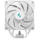 Кулер DEEPCOOL AG500 DIGITAL WH ARGB LGA1700/1200/115X/AM5/AM4 (9шт/кор, TDP 240W, PWM, ARGB Fan 120mm, 5 тепл. трубок, белый) RET