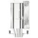 Кулер DEEPCOOL AG500 DIGITAL WH ARGB LGA1700/1200/115X/AM5/AM4 (9шт/кор, TDP 240W, PWM, ARGB Fan 120mm, 5 тепл. трубок, белый) RET