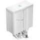 Кулер DEEPCOOL AG500 DIGITAL WH ARGB LGA1700/1200/115X/AM5/AM4 (9шт/кор, TDP 240W, PWM, ARGB Fan 120mm, 5 тепл. трубок, белый) RET