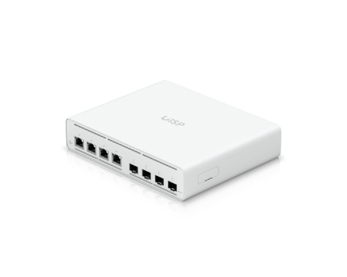 [Сетевое оборудование] UBIQUITI UISP-S-Plus PoE-коммутатор, 4х 2.5G RJ45, 4х 10G SFP+, раздача 160 Вт 