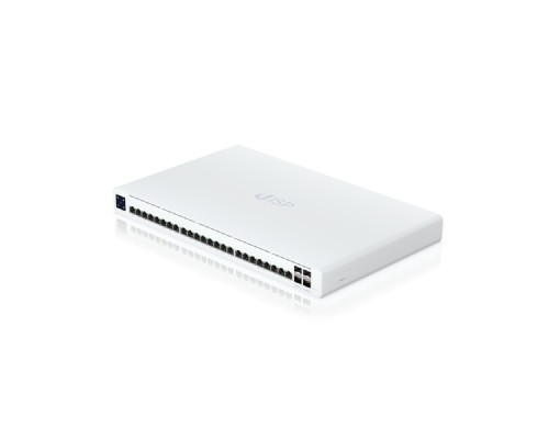 [Сетевое оборудование] UBIQUITI UISP-S-Pro PoE-коммутатор, 24х 1G RJ45, 4х 10G SFP+, раздача 220 Вт 