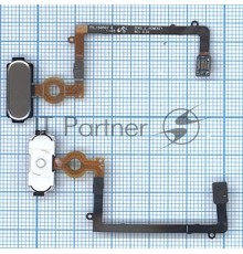 Кнопка HOME в сборе с механизмом и шлейфом для Samsung Galaxy S6 Edge SM-G925F, золотая
