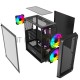 Корпус компьютерный Powercase Mistral Edge SE, Tempered Glass, 2x 140mm ARGB PWM+1x 120mm ARGB PWM, чёрный, ATX  (CMSEB-A3)