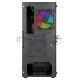 Корпус компьютерный Powercase Mistral Edge SE, Tempered Glass, 2x 140mm ARGB PWM+1x 120mm ARGB PWM, чёрный, ATX  (CMSEB-A3)