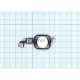 Кнопка HOME в сборе с механизмом и шлейфом для iPhone 6S/6S Plus, розовое золото