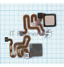 Кнопка HOME в сборе с механизмом и шлейфом для Huawei P9 Lite/G9, золотая