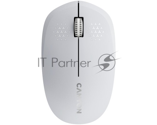 Мышь беспроводная Canyon MW-04 белый, 1200 dpi, Bluetooth, кнопки - 3