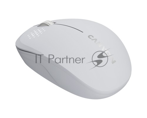 Мышь беспроводная Canyon MW-04 белый, 1200 dpi, Bluetooth, кнопки - 3