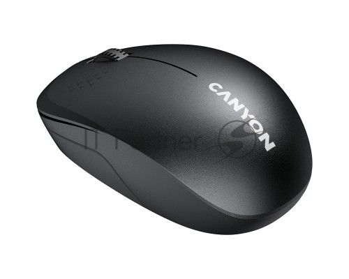 Мышь беспроводная Canyon MW-04 черный, 1200 dpi, Bluetooth, кнопки - 3