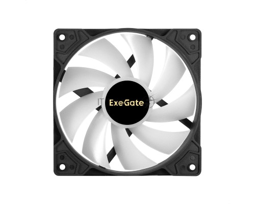 Вентилятор 12В DC с подсветкой ExeGate EX12025HM3PM.FRGB.5CS (120x120x25 мм, Hydraulic bearing (гидродинамический), 3pin+Molex, FRGB подсветка, 24dBA)