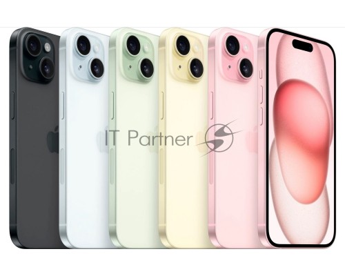 Смартфон Apple iPhone 15 A3092 6Gb, 128Gb, Pink