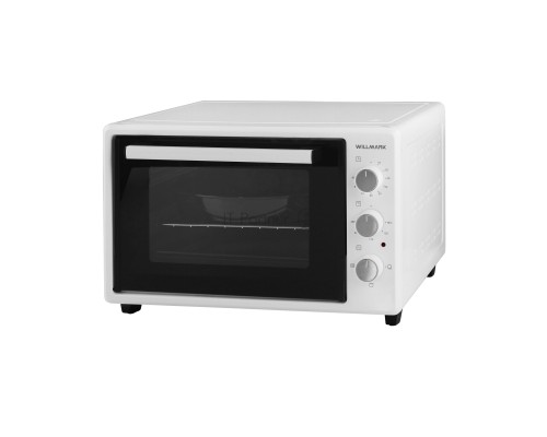 Мини-печь Willmark WOF-405W (40л,эмал.внутр.поверх,лампа,таймер, бел., 1500Вт)