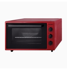 Мини-печь Willmark WOF-505R (50л,конвекция,эмал.внутр.поверх,лампа,таймер, красн., 1700Вт)
