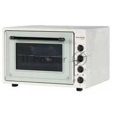 Мини-печь Willmark WOF-705BR (70л,эмал.внутр.поверх,лампа,таймер, конвекц, гриль, ретро беж, 2000Вт)