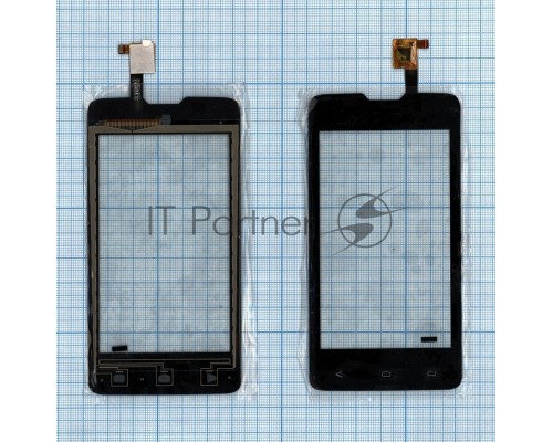 Сенсорное стекло (тачскрин) для Fly IQ449 Pronto, черное