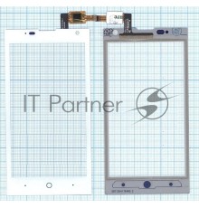 Сенсорное стекло (тачскрин) для ZTE V830 (Blade G Lux), белое