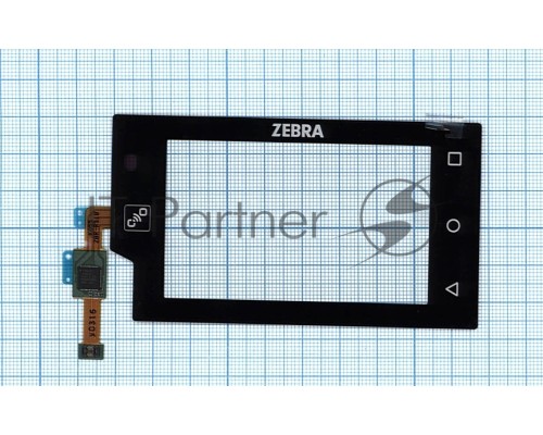 Сенсорное стекло (тачскрин) для Zebra WT6000 WT60A0, черное