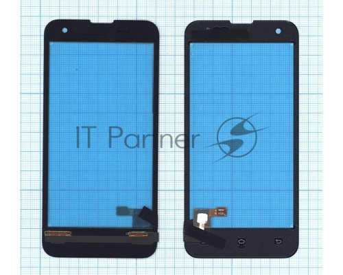 Сенсорное стекло (тачскрин) для Xiaomi Mi 2S, черное