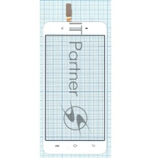 Сенсорное стекло (тачскрин) для Vivo Y55s, белое
