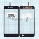 Сенсорное стекло (тачскрин) для Vivo Y53 (Y53i), черное