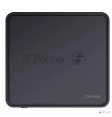 Неттоп Digma Mini Office P N5030 (1.1) 8Gb SSD256Gb UHDG 605 CR Windows 11 Professional GbitEth WiFi BT 36W черный (DPN5-8CXW01)