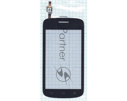 Сенсорное стекло (тачскрин) для Huawei Ascend Y310, черное