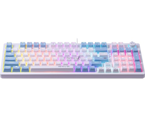 Клавиатура DEFENDER MECHANICAL HAWK GK-418 RU RGB 45421