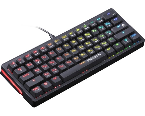 Клавиатура DEFENDER MECHANICAL DEIMOS GK-303 RU RGB 45303