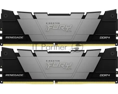 Оперативная память Kingston 16GB DDR4 3200 (2*8Gb) DIMM FURY Renegade Black Gaming Memory KF432C16RB2K2/16 Non-ECC, CL16,1.35V, Кит 2х8GB , RTL