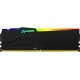 Оперативная память Kingston 8GB DDR5 6000 DIMM FURY Beast Black RGB KF560C40BBA-8 Non-ECC, CL40, 1.35V, 1RX8 40-40-40  288-pin, RTL