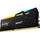 Оперативная память Kingston 8GB DDR5 6000 DIMM FURY Beast Black RGB KF560C40BBA-8 Non-ECC, CL40, 1.35V, 1RX8 40-40-40  288-pin, RTL
