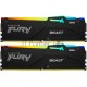 Оперативная память Kingston 16GB DDR5 5200 DIMM FURY Beast Black RGB  KF552C40BBAK2-16 kit 2*8,Non-ECC,  CL40, 1.25V, 288-pin RTL