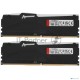Оперативная память Kingston 16GB DDR5 5200 DIMM FURY Beast Black RGB  KF552C40BBAK2-16 kit 2*8,Non-ECC,  CL40, 1.25V, 288-pin RTL