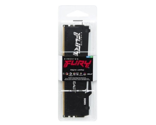 Оперативная память Kingston 8GB DDR5 4800 DIMM FURY Beast RGB Gaming Memory KF548C38BBA-8 Non-ECC, , CL38 , 1.1V, 1RX16, RTL (328455)